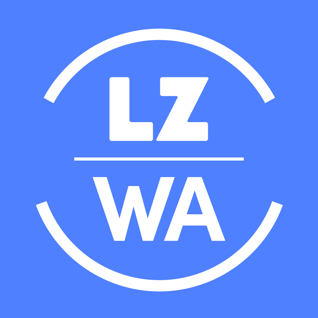 Logo LZ WA Kobaltblau